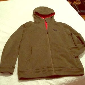 Patagonia knitted quilted cold weather jacket